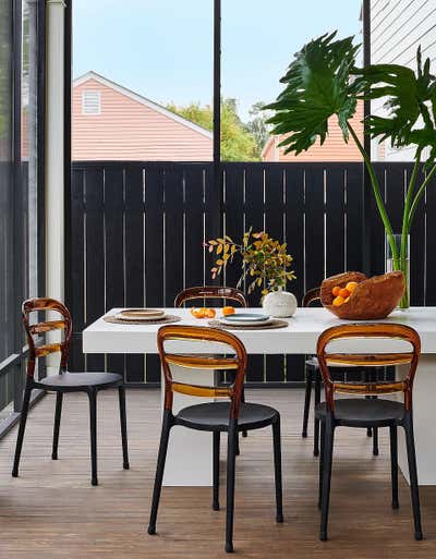  Rustic Family Home Dining Room. Riverside Modern by NOMITA JOSHI INTERIOR DESIGN.