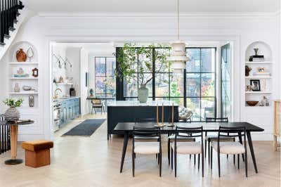  Modern Dining Room. Calderone Townhouse by Elizabeth Roberts Architects.