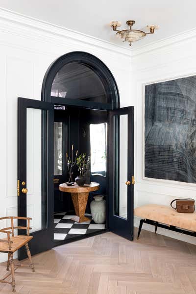  Modern Entry and Hall. Calderone Townhouse by Elizabeth Roberts Architects.