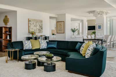 Contemporary Living Room. Statement Piece by Kendall Wilkinson Design.