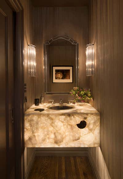  Art Deco Family Home Bathroom. Classically Romantic by Kendall Wilkinson Design.