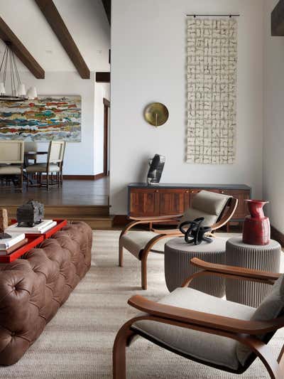 Bohemian Living Room. Vineyard Villa by Kendall Wilkinson Design.