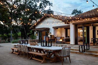  Bohemian Industrial Country House Patio and Deck. Vineyard Villa by Kendall Wilkinson Design.