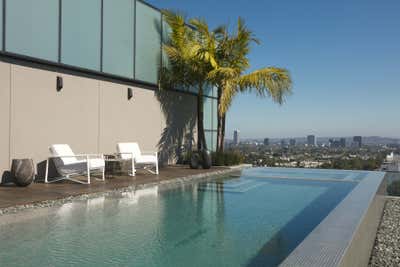  Contemporary Apartment Patio and Deck. California Penthouse by KES Studio.