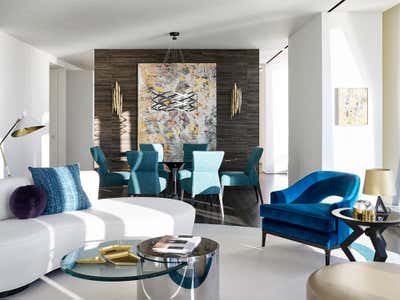  Contemporary Living Room. Sophisticated Glamour by Kendall Wilkinson Design.