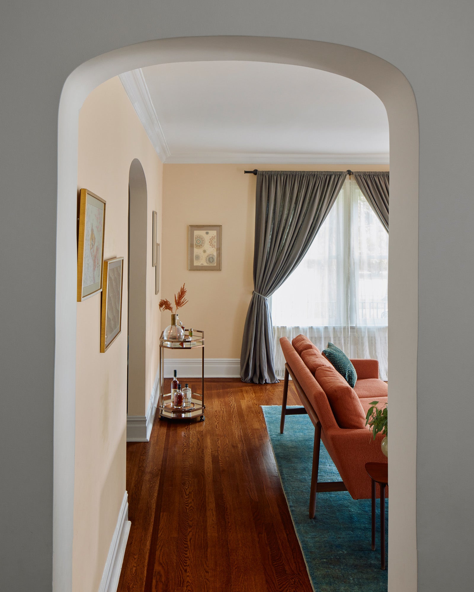 British Colonial Living Room