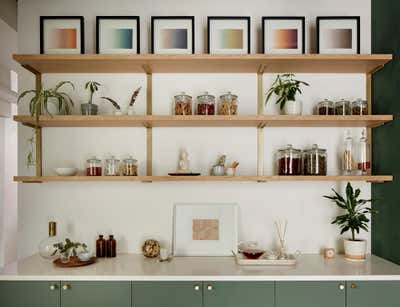 Contemporary Healthcare Kitchen. Moxi by Frederick Tang Architecture.