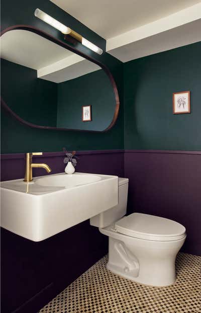  Contemporary Restaurant Bathroom. Nabilas Restaurant  by Frederick Tang Architecture.