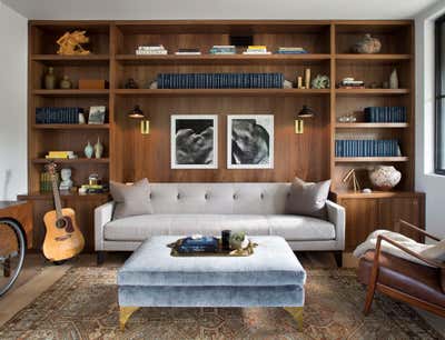  Mid-Century Modern Living Room. Linear Thinking by Kendall Wilkinson Design.