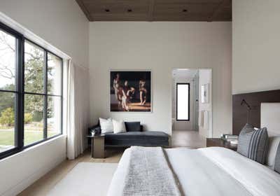  Modern Family Home Bedroom. Linear Thinking by Kendall Wilkinson Design.