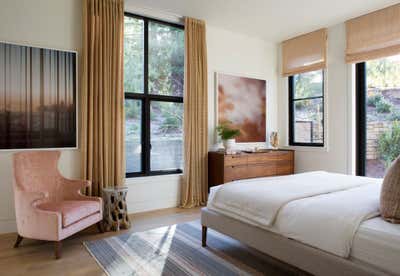  Modern Family Home Bedroom. Linear Thinking by Kendall Wilkinson Design.