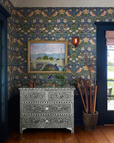  Mediterranean Maximalist Family Home Dining Room. West Adams Dining Room by Murphy Deesign.