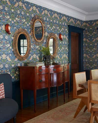  Maximalist Family Home Dining Room. West Adams Dining Room by Murphy Deesign.