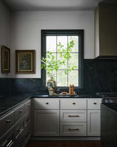  Eclectic Transitional Family Home Kitchen. Old Enfield Preservation by Ashby Collective.