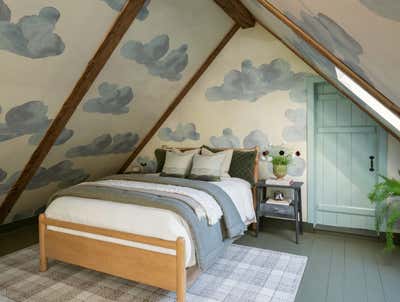  Farmhouse Country House Bedroom. Holicong Rd. by Studio Whitford.