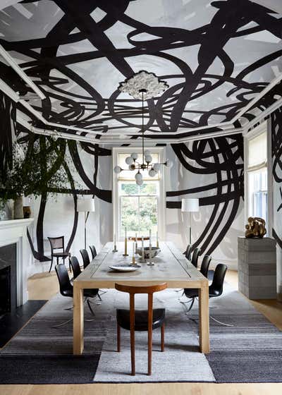  Contemporary Country House Dining Room. Gothic Victorian Estate by Sara Story Design.