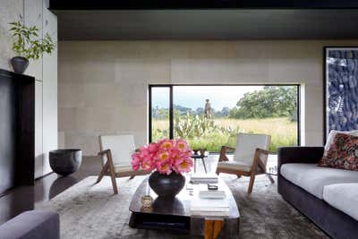 Modern Living Room. Hill Country Ranch by Sara Story Design.