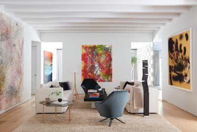 Modern Living Room. Beverly Hills Modernist Home by Sara Story Design.