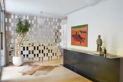  Contemporary Family Home Entry and Hall. Beverly Hills Modernist Home by Sara Story Design.