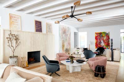 Modern Living Room. Beverly Hills Modernist Home by Sara Story Design.
