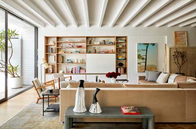  Modern Family Home Office and Study. Beverly Hills Modernist Home by Sara Story Design.