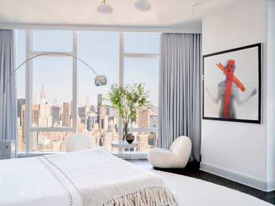 Contemporary Bedroom. Madison Park High Rise by Sara Story Design.