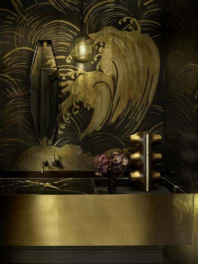  Asian Family Home Bathroom. Pacific by Geoffrey De Sousa Interior Design.