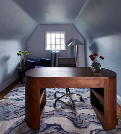  Minimalist Office and Study. Timeless Tudor by Mazza Collective, LLC.