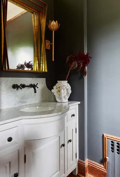  Mid-Century Modern Bathroom. Timeless Tudor by Mazza Collective, LLC.