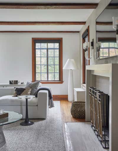  Mid-Century Modern Living Room. Timeless Tudor by Mazza Collective, LLC.