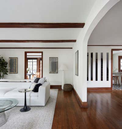  Mid-Century Modern Living Room. Timeless Tudor by Mazza Collective, LLC.