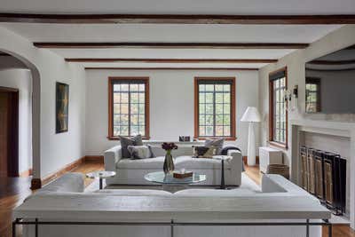 Contemporary Living Room. Timeless Tudor by Mazza Collective, LLC.