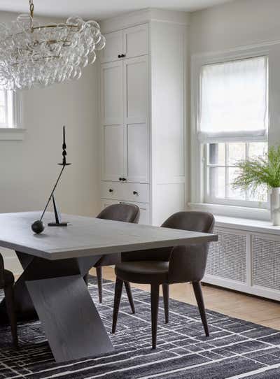  Minimalist Family Home Dining Room. Montclair Magic by Mazza Collective, LLC.