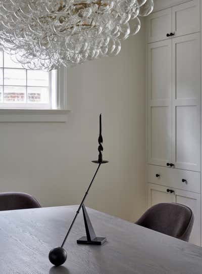  Minimalist Dining Room. Montclair Magic by Mazza Collective, LLC.