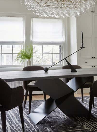  Minimalist Dining Room. Montclair Magic by Mazza Collective, LLC.