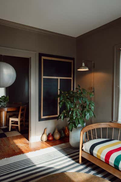  Art Nouveau Living Room. Baylor Street by Stelly Selway.