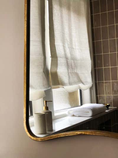  Eclectic Bathroom. Chiswick Lane by Stelly Selway.
