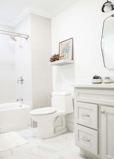  Transitional Family Home Bathroom. Boulevard Blues by Reflections Interior Design - Cleveland Heights.