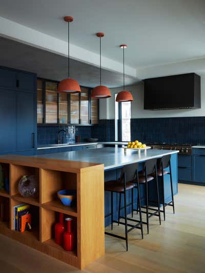  Transitional Contemporary Apartment Kitchen. Chelsea by MK Workshop.