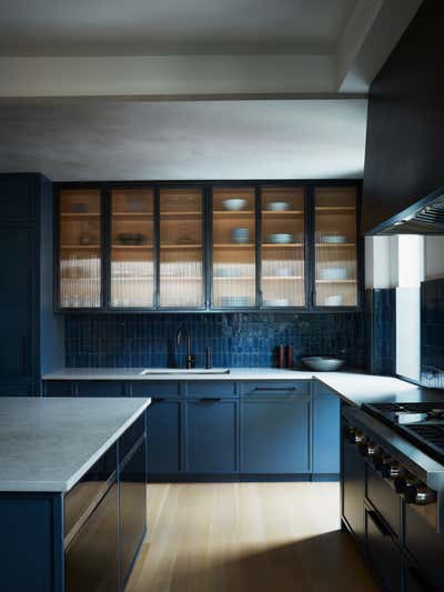 Transitional Contemporary Apartment Kitchen. Chelsea by MK Workshop.