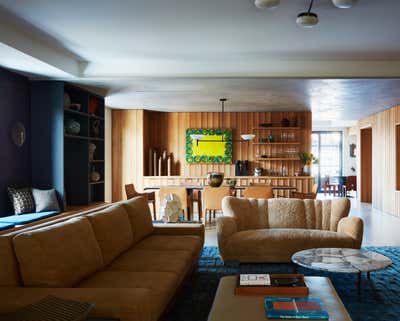 Industrial Organic Living Room. Chelsea by MK Workshop.