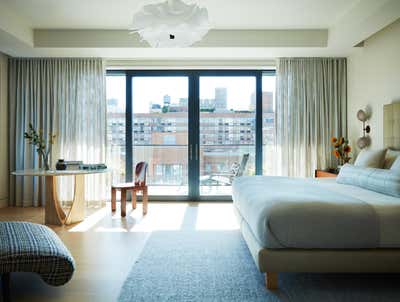  Industrial Organic Apartment Bedroom. Chelsea by MK Workshop.