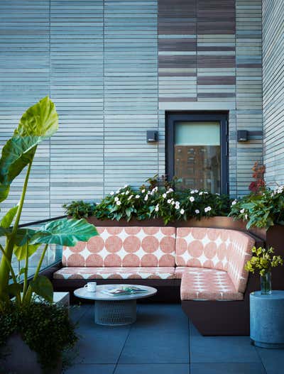  Organic Transitional Apartment Exterior. Chelsea by MK Workshop.