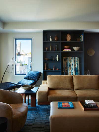  Organic Apartment Living Room. Chelsea by MK Workshop.
