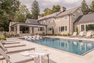 Traditional Family Home Patio and Deck. A Welcome Retreat by Reflections Interior Design - Cleveland Heights.