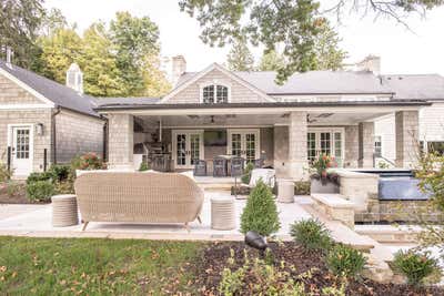  Modern Family Home Patio and Deck. A Welcome Retreat by Reflections Interior Design - Cleveland Heights.