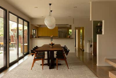  Mid-Century Modern Family Home Dining Room. Tustin Tropical by Cinquieme Gauche.