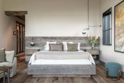  Rustic Family Home Bedroom. Bridger Main House by Abby Hetherington Interiors.