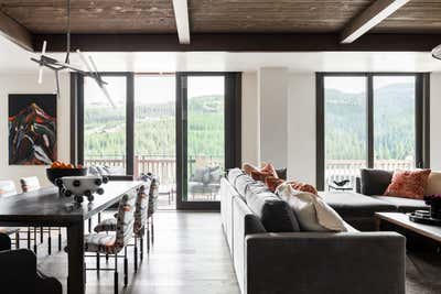 Contemporary Living Room. Village Core by Abby Hetherington Interiors.