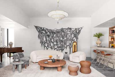  Organic Living Room. Coconut Grove Modern by Collarte Interiors.